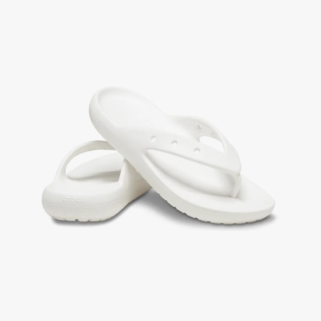 209402-100 CLASSIC FLIP Unisex Flip-Flops White