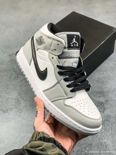 Air Jordan 1 Low "Crimson Tint" mid-top casual sneakers with classic designs and colors for men and women sizes 36-45
