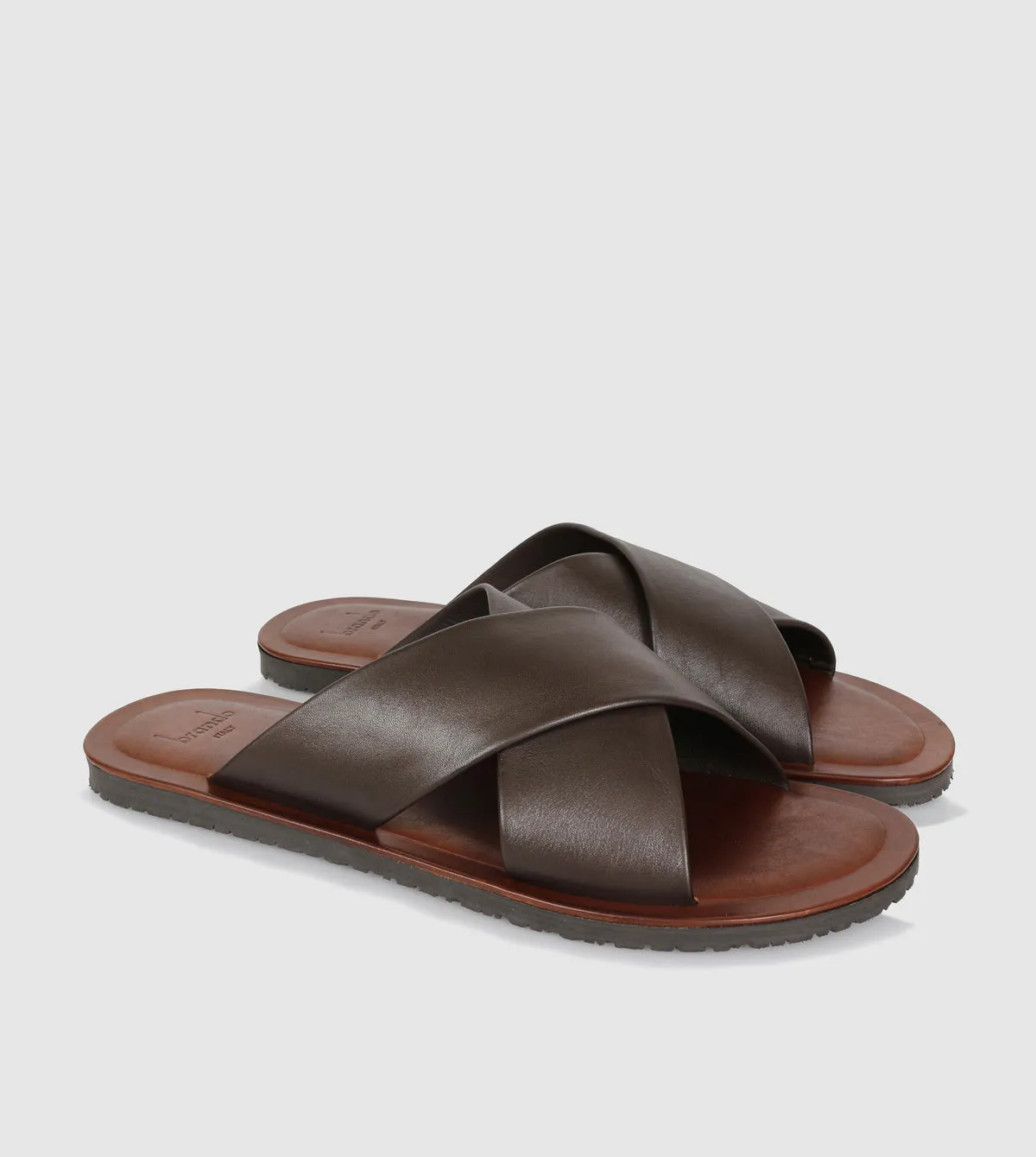 Angiolo Leather Slides by Brando