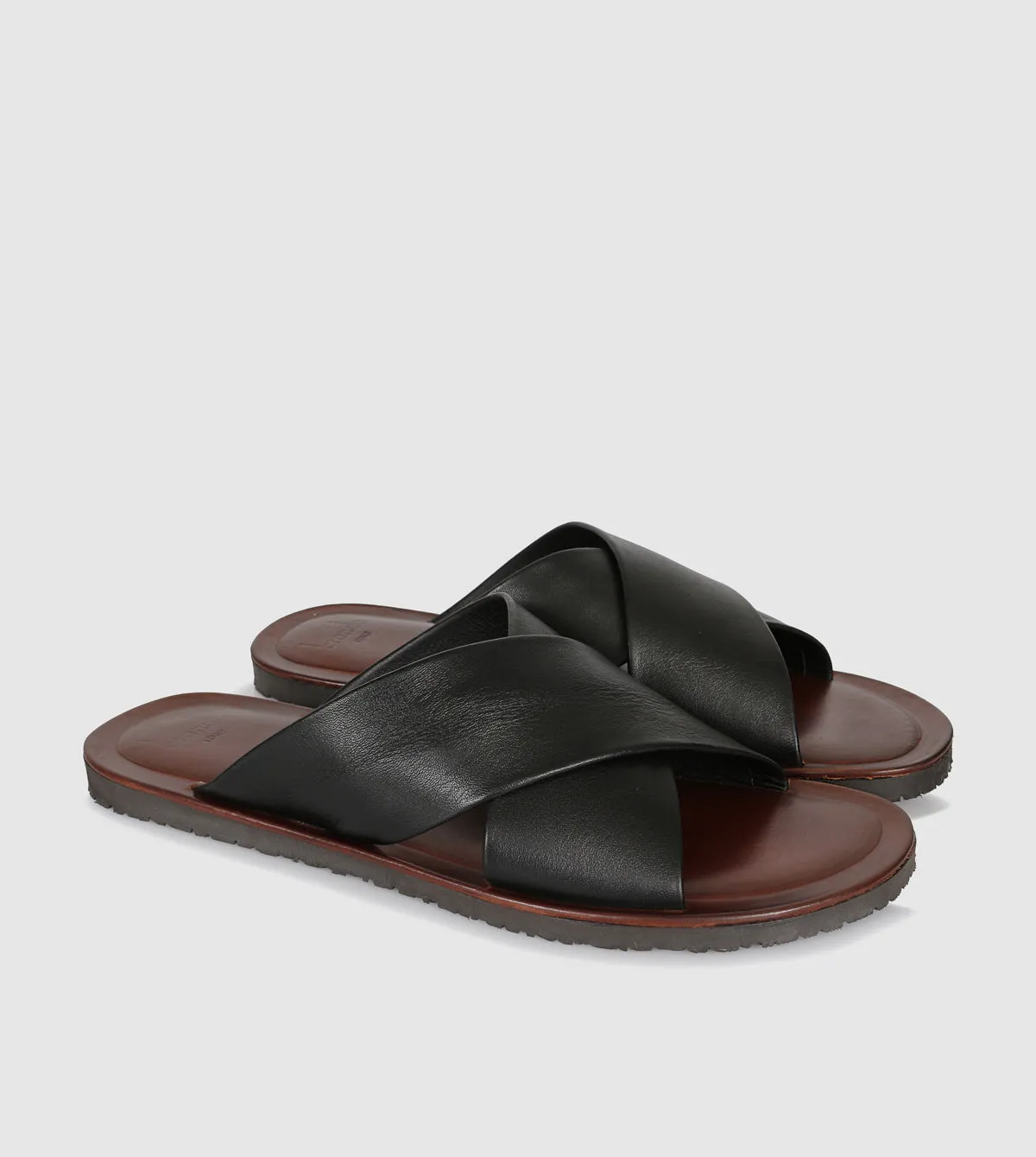 Angiolo Leather Slides by Brando