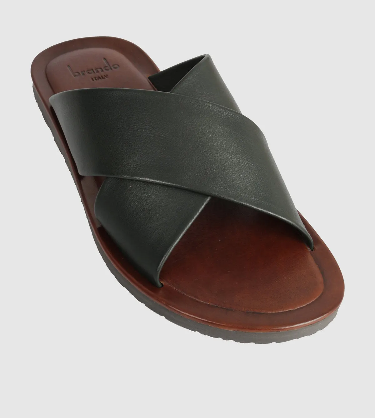 Angiolo Leather Slides by Brando