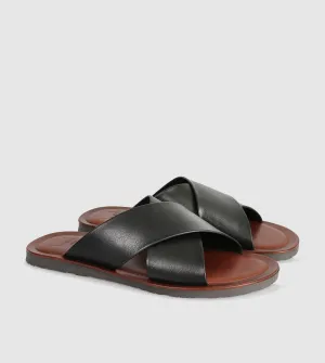 Angiolo Leather Slides by Brando