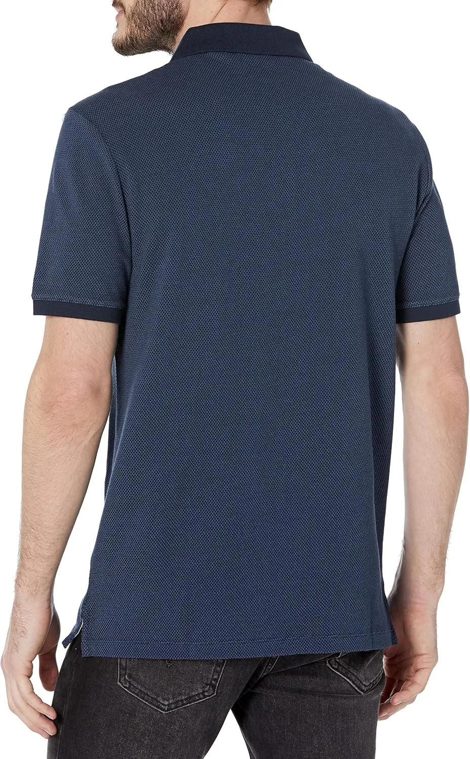 Calvin Klein Men's Jacquard Refined Polo