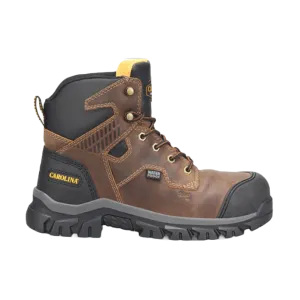 Carolina Men's Falcon 6" Brown Waterproof Steel Toe Work Boots CA3590