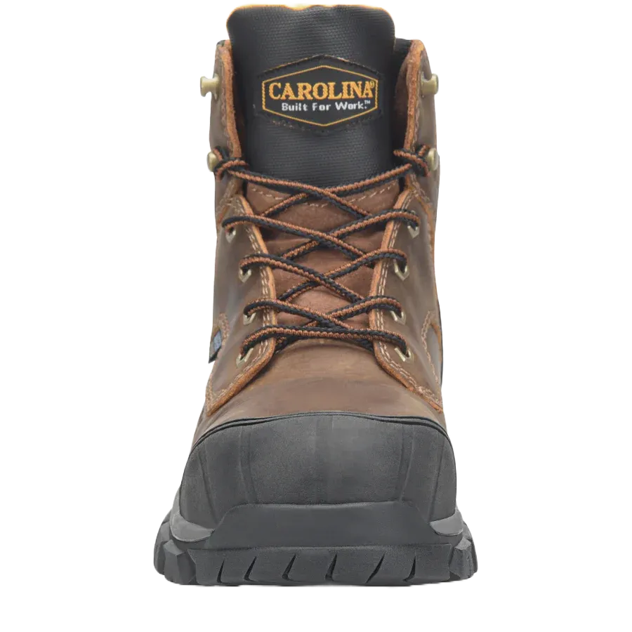 Carolina Men's Falcon 6" Brown Waterproof Steel Toe Work Boots CA3590