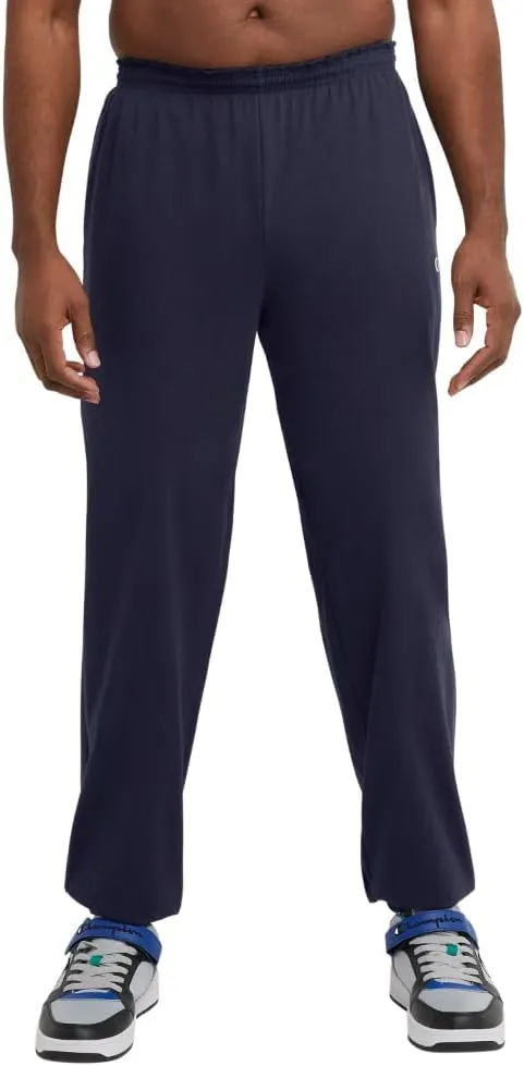 Champion Men's Pants, Everyday Cotton, Lightweight Lounge, Knit Pants for Men (Reg. Or Big & Tall)