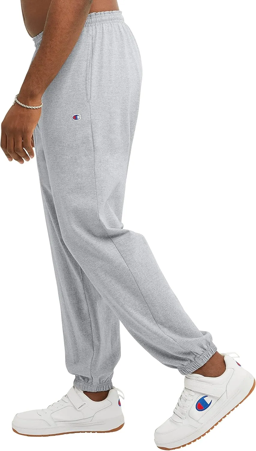 Champion Men's Pants, Everyday Cotton, Lightweight Lounge, Knit Pants for Men (Reg. Or Big & Tall)
