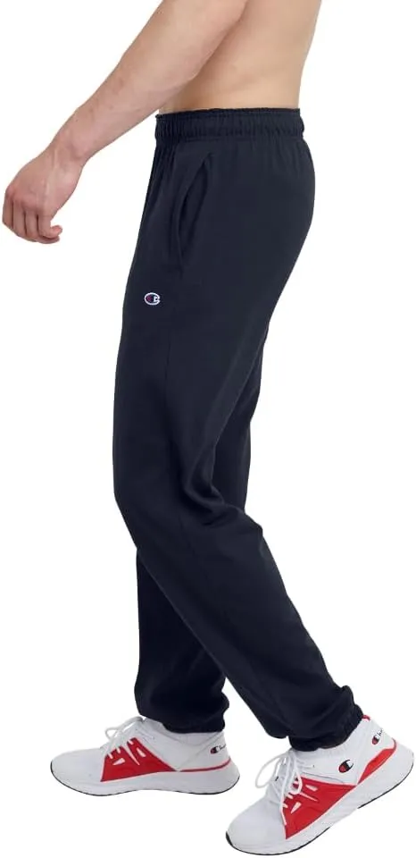 Champion Men's Pants, Everyday Cotton, Lightweight Lounge, Knit Pants for Men (Reg. Or Big & Tall)