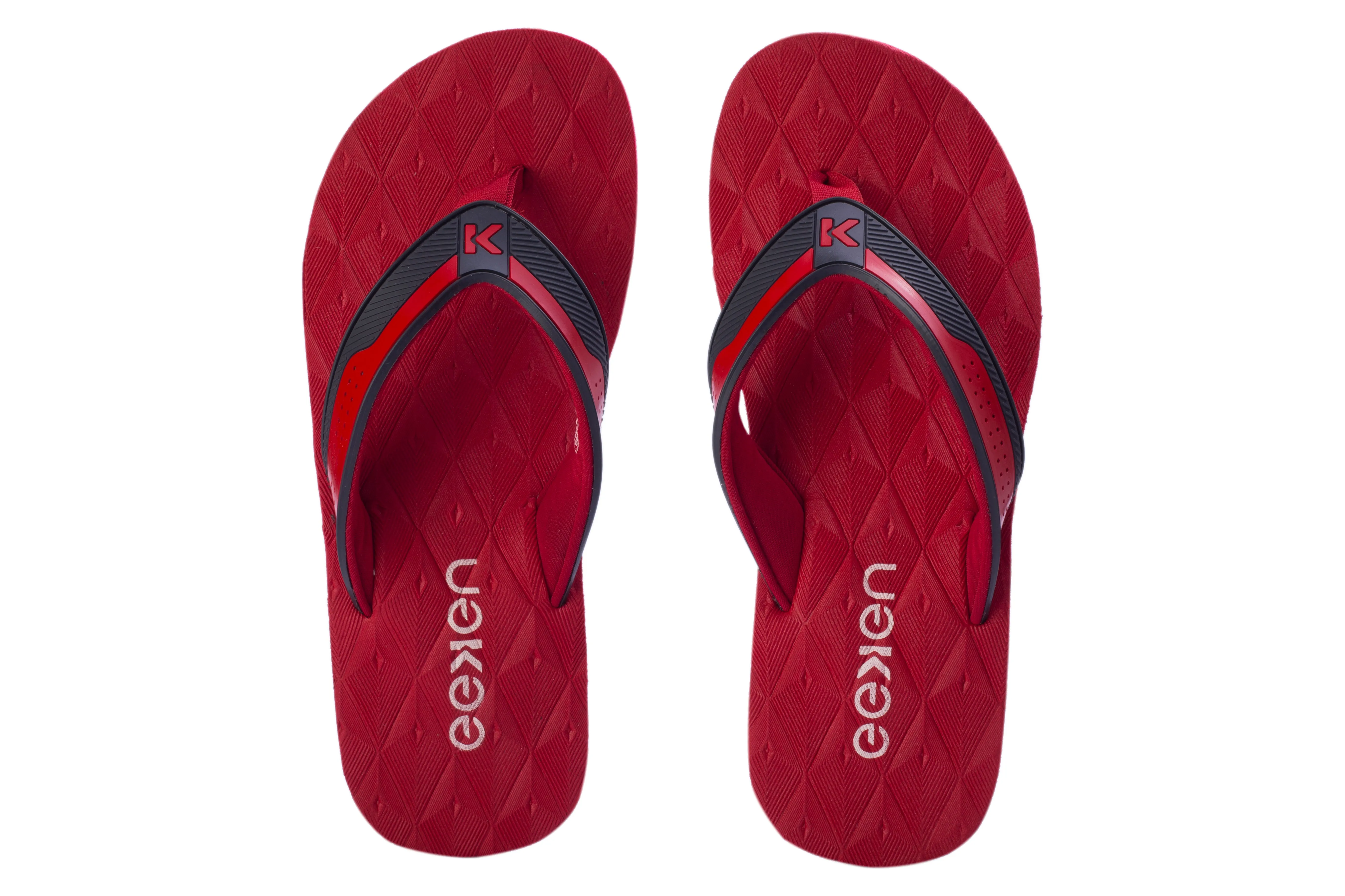 Eeken EFBG2023 Red Lightweight Flip Flops For Men