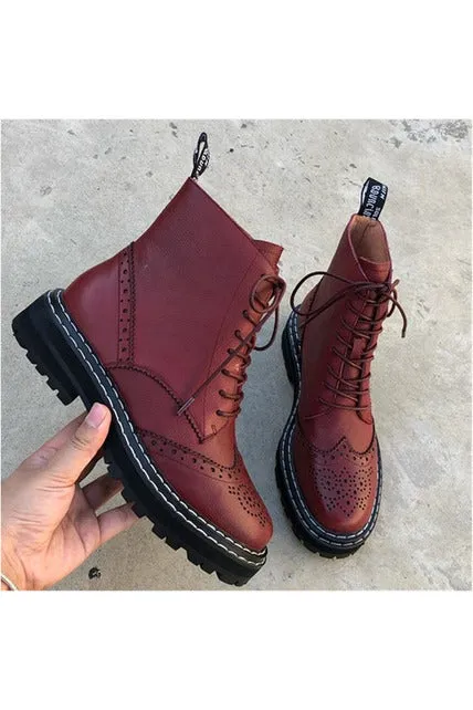 Genuine leather Boots
