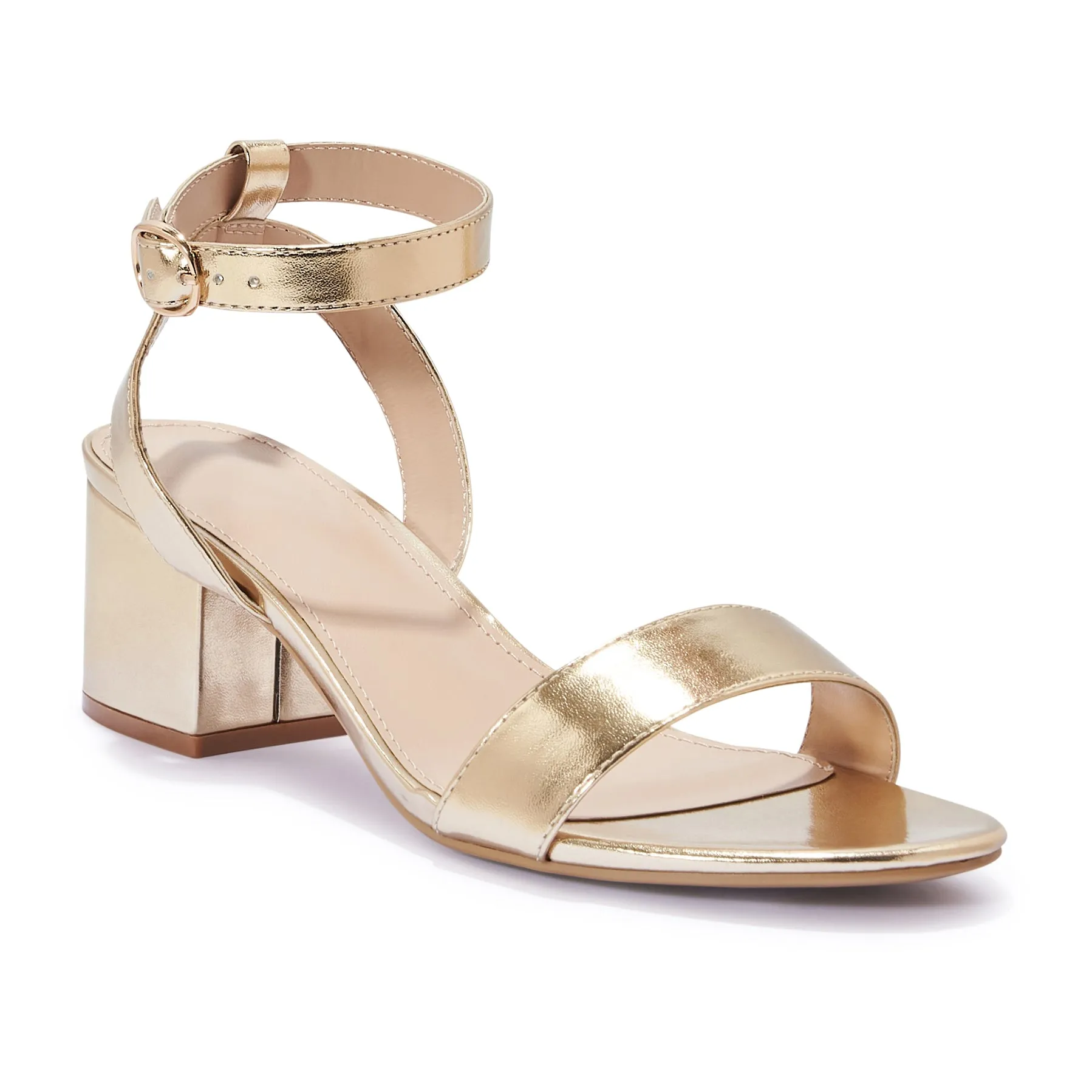 GOAT1 BLOCK HEEL STRAPPY CASUAL SANDAL