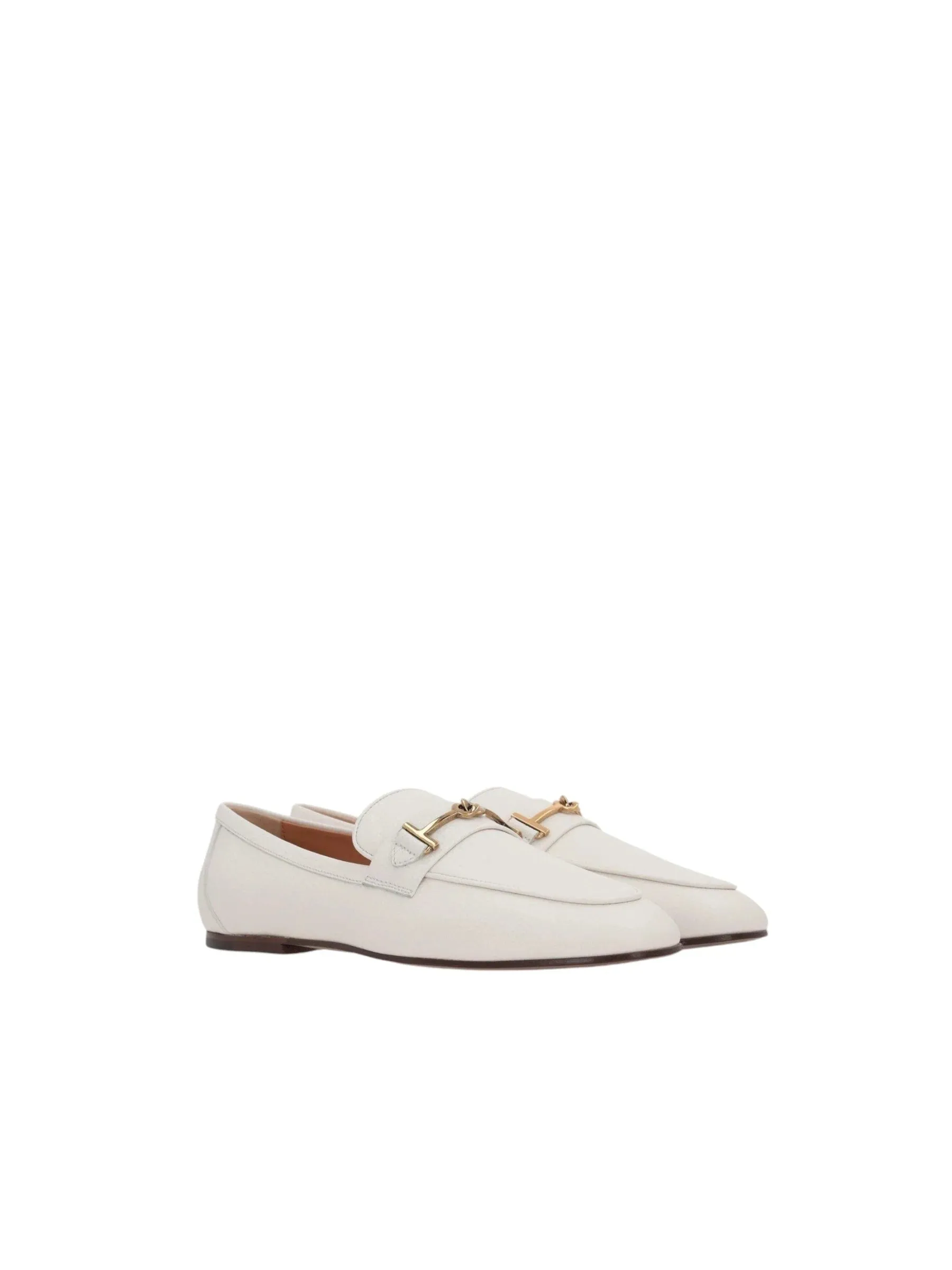 Grainy Leather Loafers