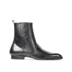 Italian Patent Chelsea Boots