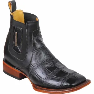 Men's Quincy Wide Square Toe Ankle Boot Q82B1705