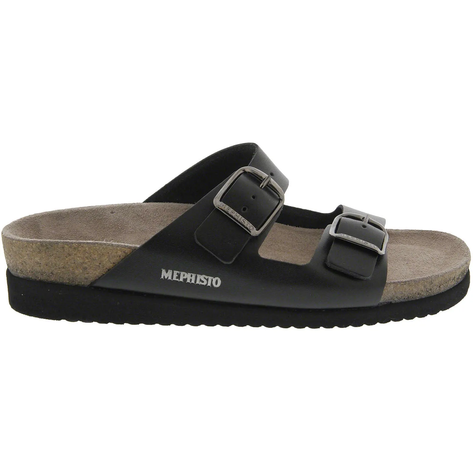 Mephisto Harmony Nubuck Leather Women's Slide Sandals