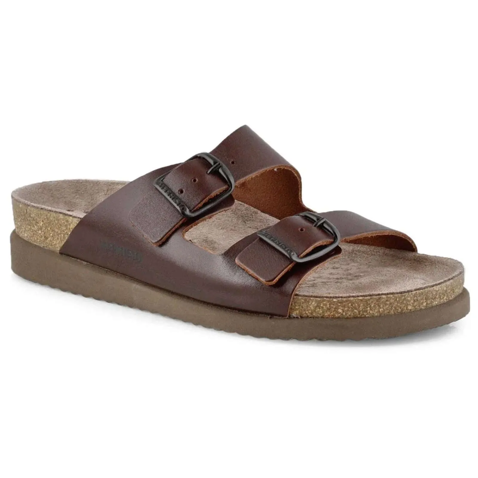 Mephisto Harmony Nubuck Leather Women's Slide Sandals