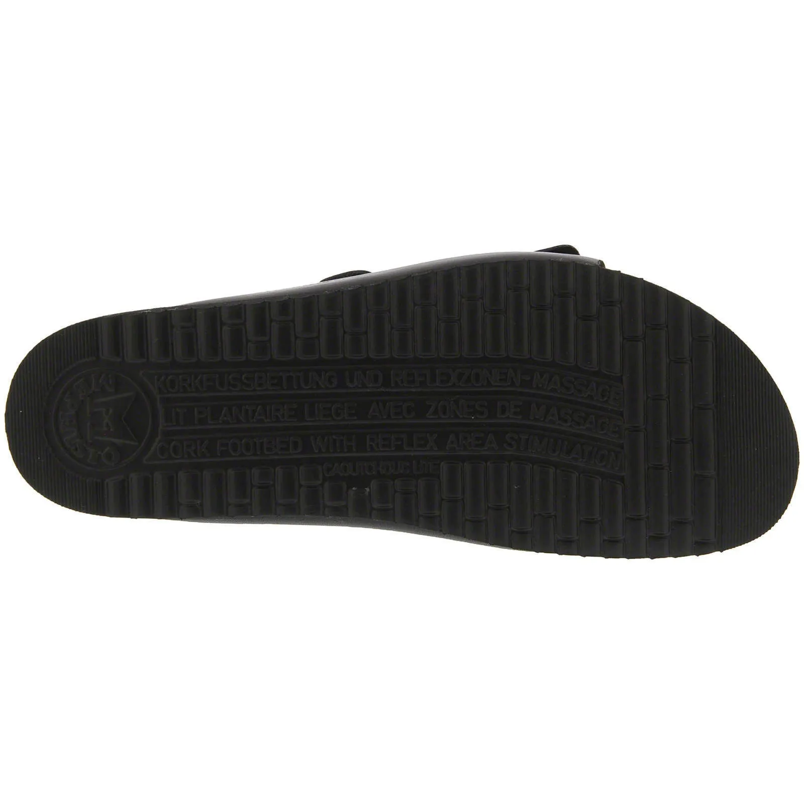 Mephisto Harmony Nubuck Leather Women's Slide Sandals