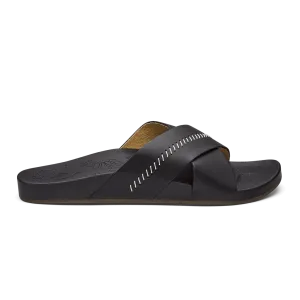 OluKai Women's Kipe'a 'Olu Sandals- Black