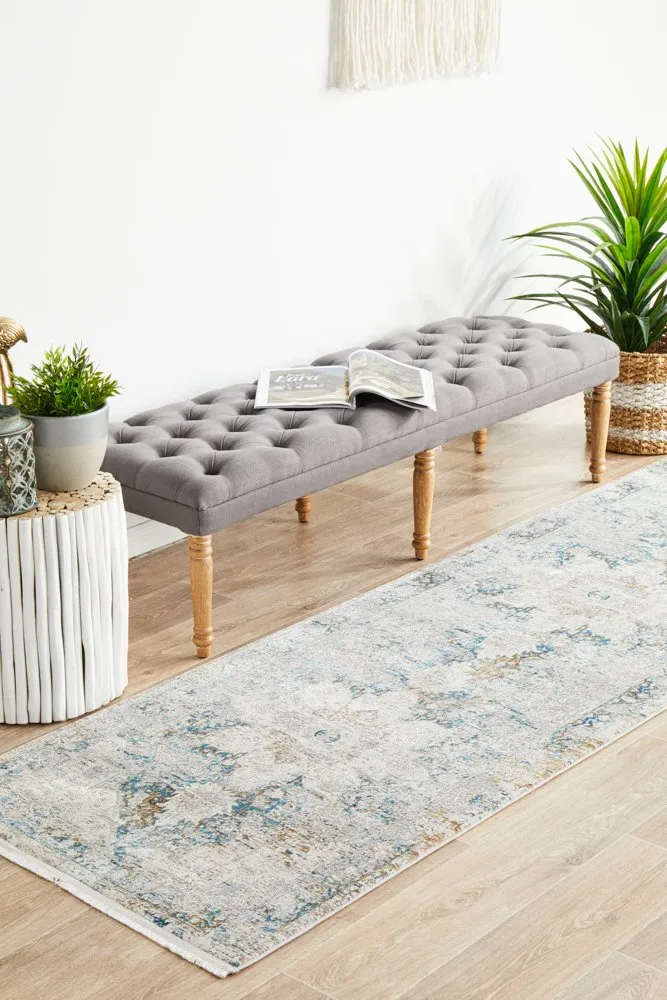 Reflections 104 Runner Rug (Blue) by Rug Culture