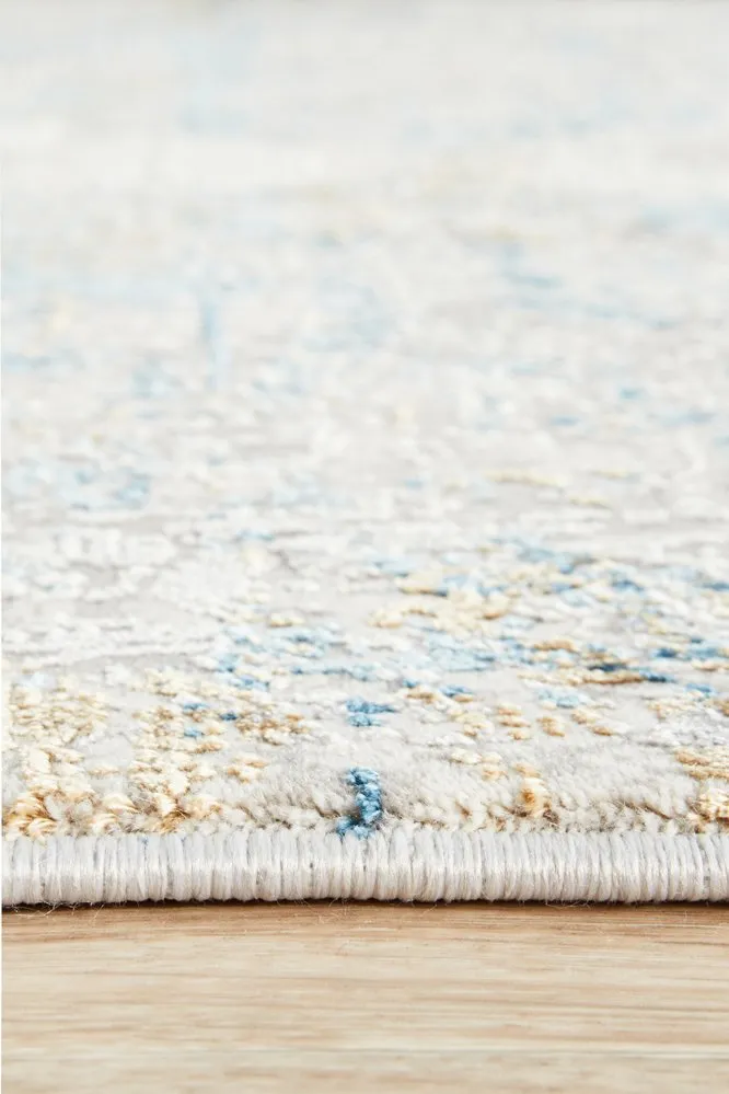 Reflections 104 Runner Rug (Blue) by Rug Culture