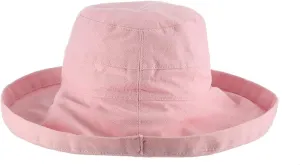 Scala Women's Cotton Hat with Inner Drawstring and Upf 50  Rating