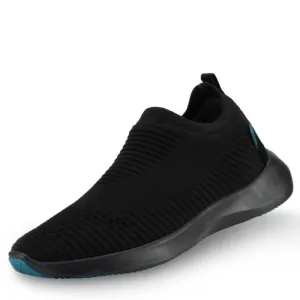 Vessi Men's Everyday Move Slip-Ons in Onyx Black On Black