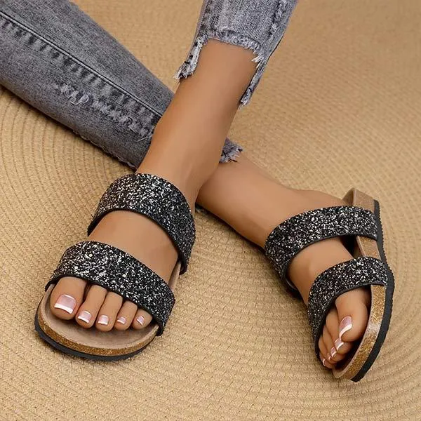 Women's Open-Toe Slide Sandals 59244751C